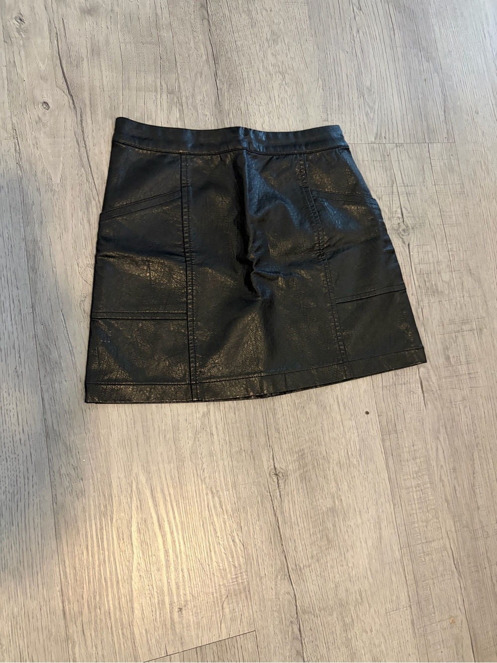 Art Class faux leather kids skirt